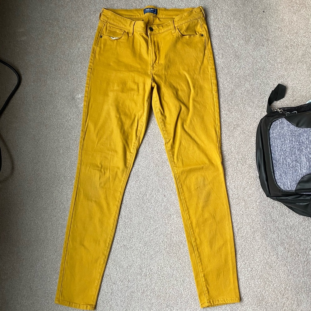 Mustard Yellow Skinny Jeans
